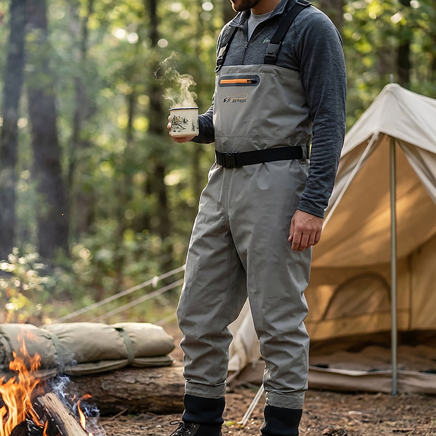 frogg toggs Men's Canyon II Stockingfoot Waders - view number 7