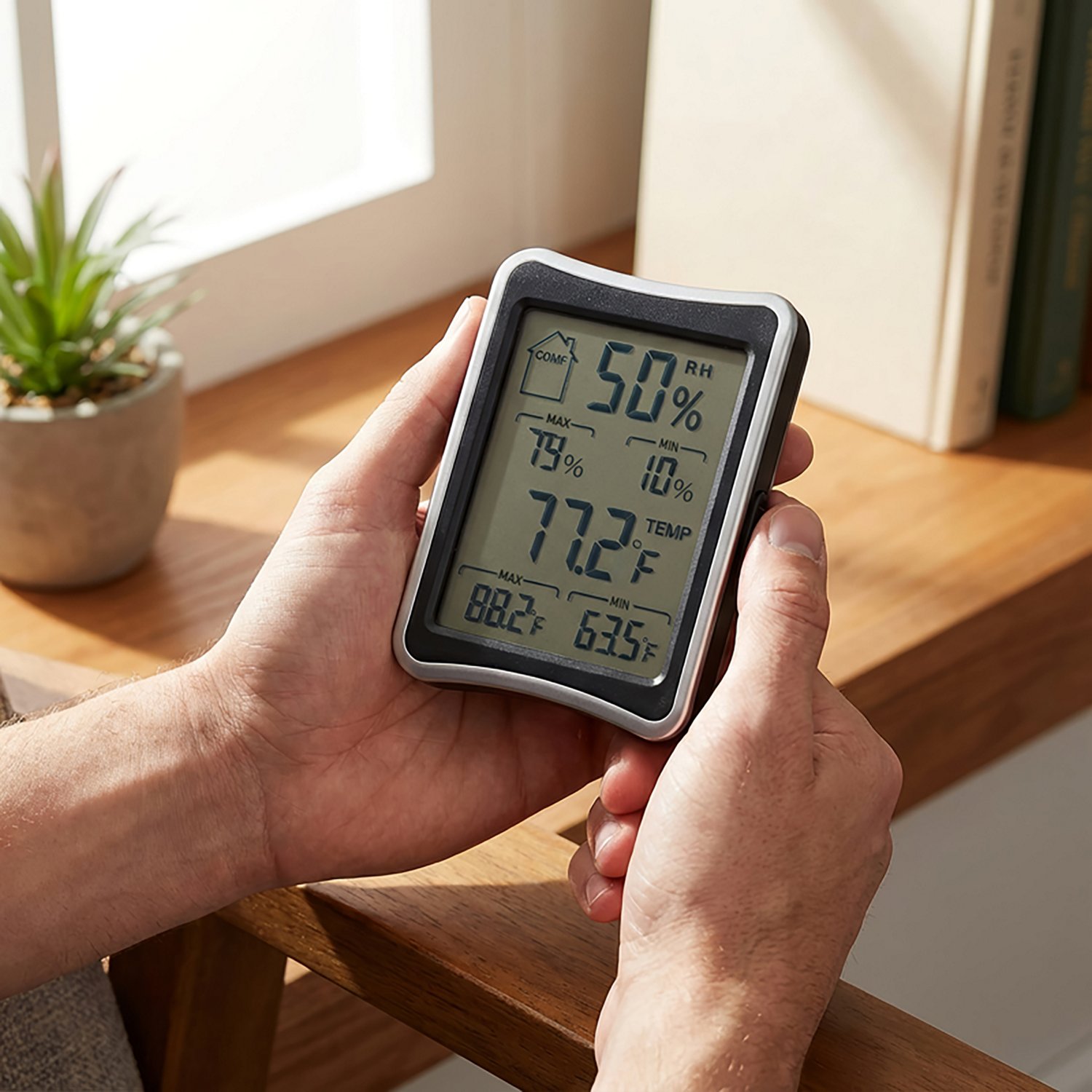 SnapSafe LCD Hygrometer                                                                                                          - view number 3