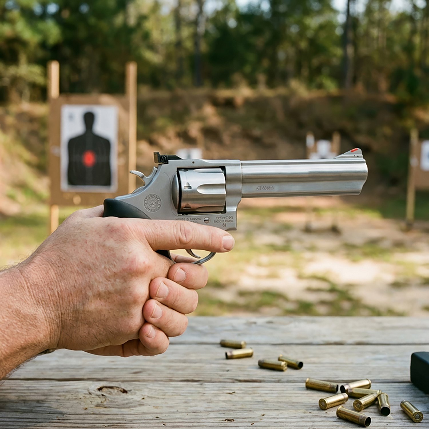 Taurus 66 Standard .357 Magnum Revolver - view number 4