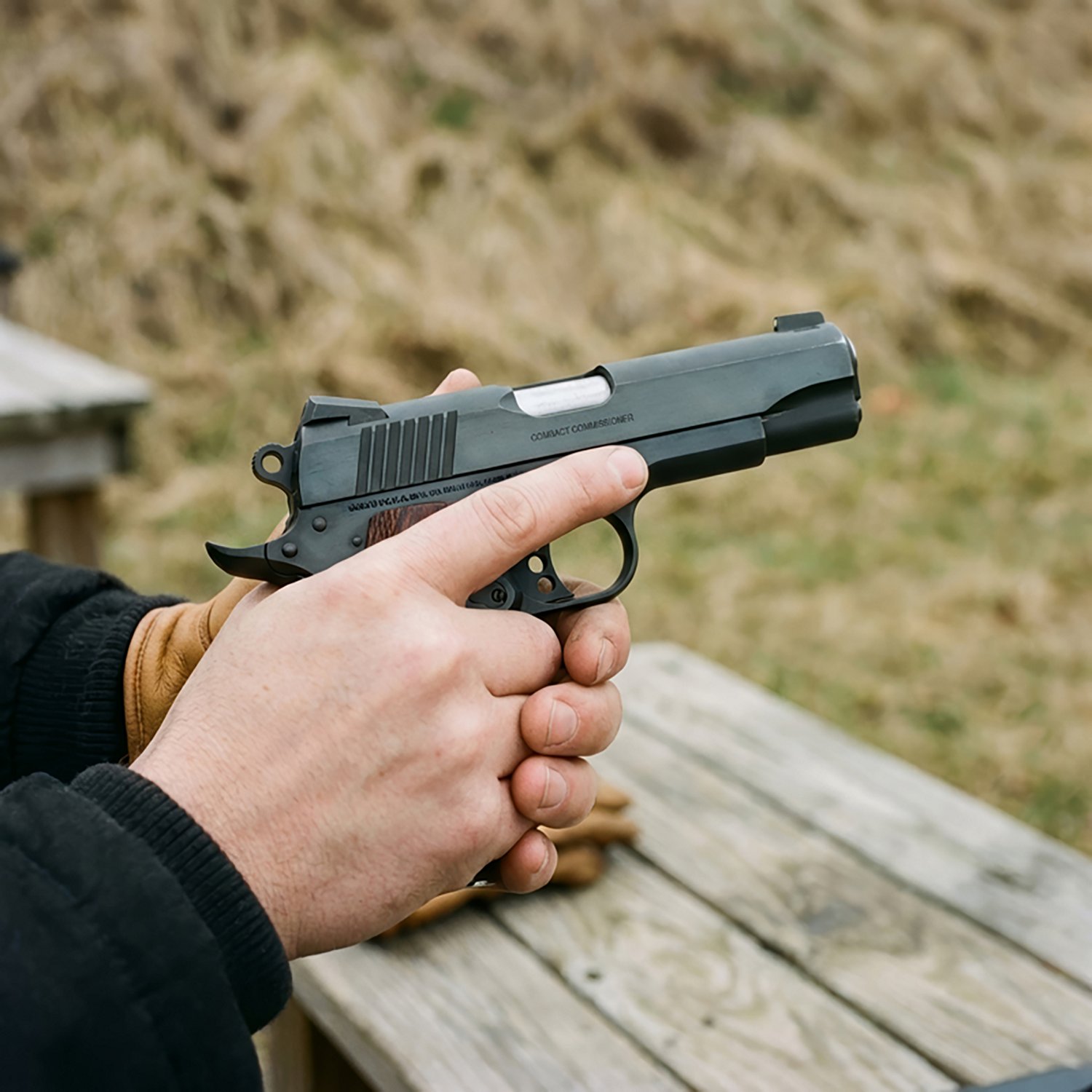 Colt Combat Commander 9mm Luger Pistol - view number 2