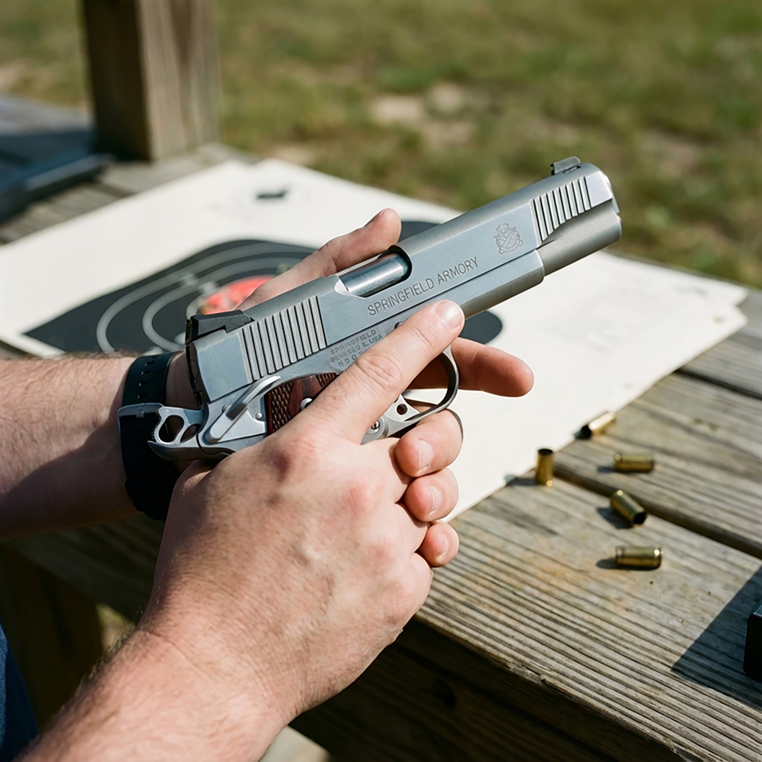Springfield Armory 1911 Loaded .45 ACP Pistol - view number 5