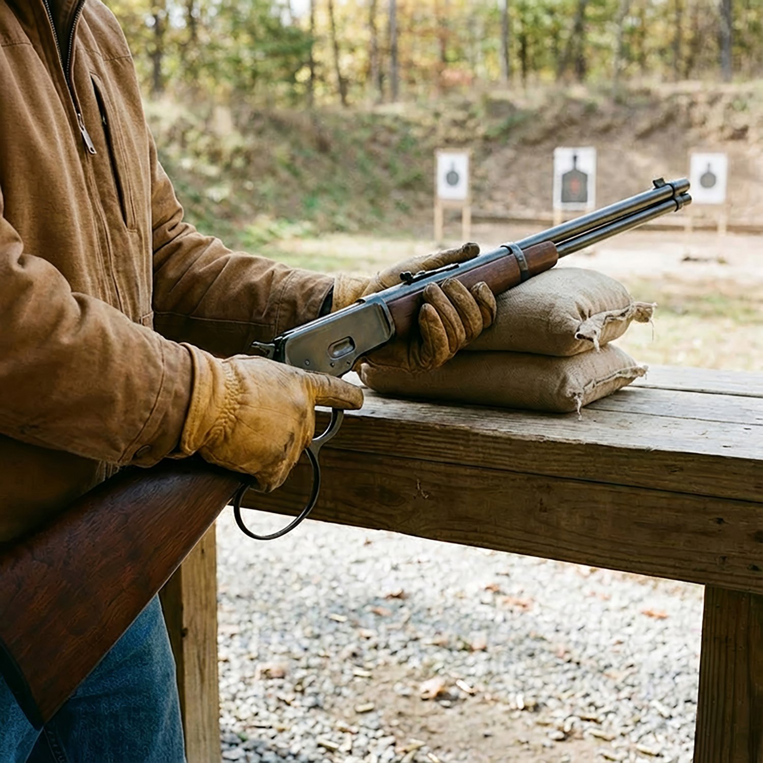 Winchester 1892 Large Loop Carbine .44-40 Winchester Lever-Action Rifle - view number 3