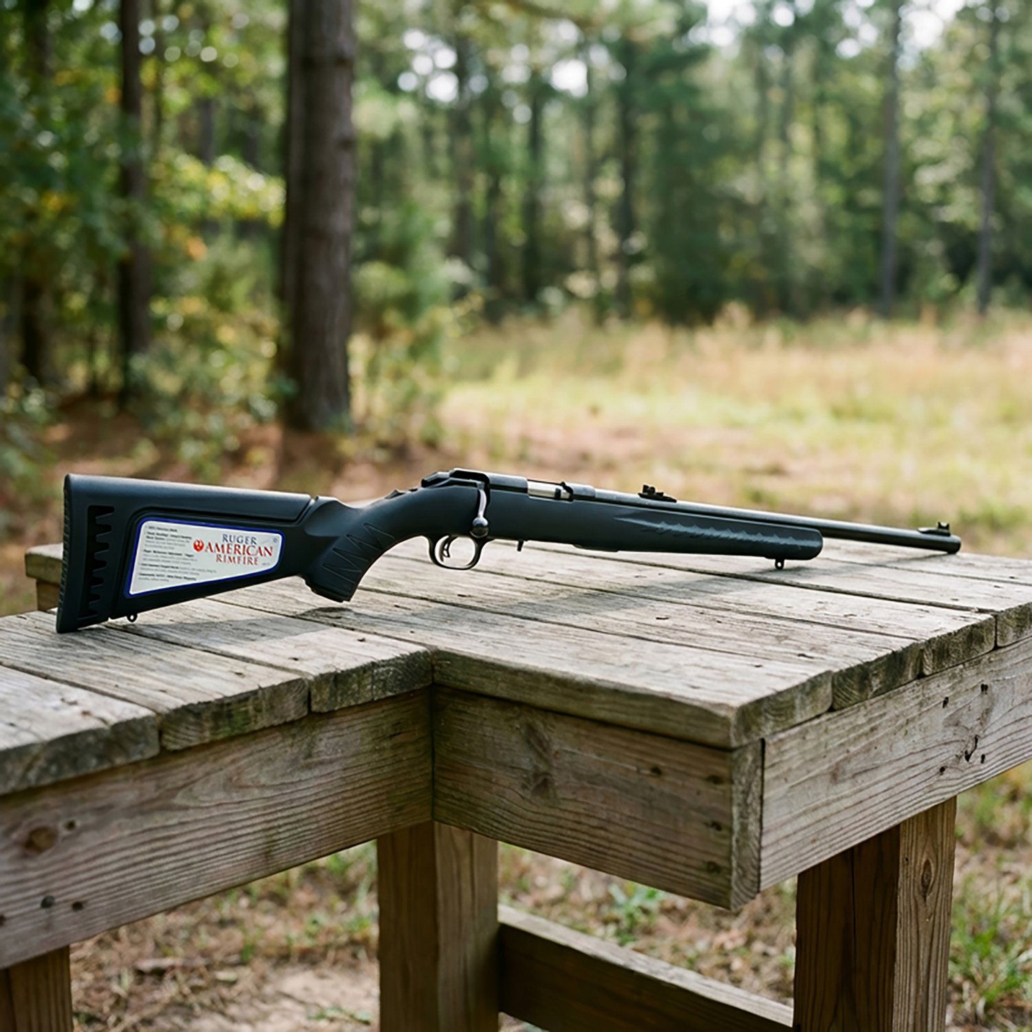 Ruger American Rimfire Standard .22 WMR Bolt-Action Rifle                                                                        - view number 3