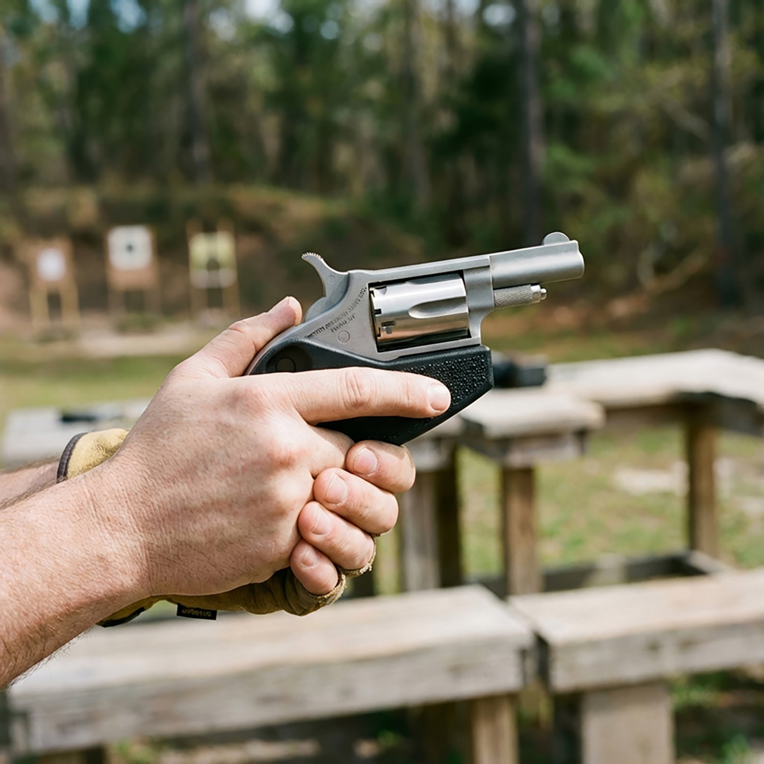 North American Arms 22 Magnum Holster Grip .22 WMR/.22 LR Revolver - view number 2