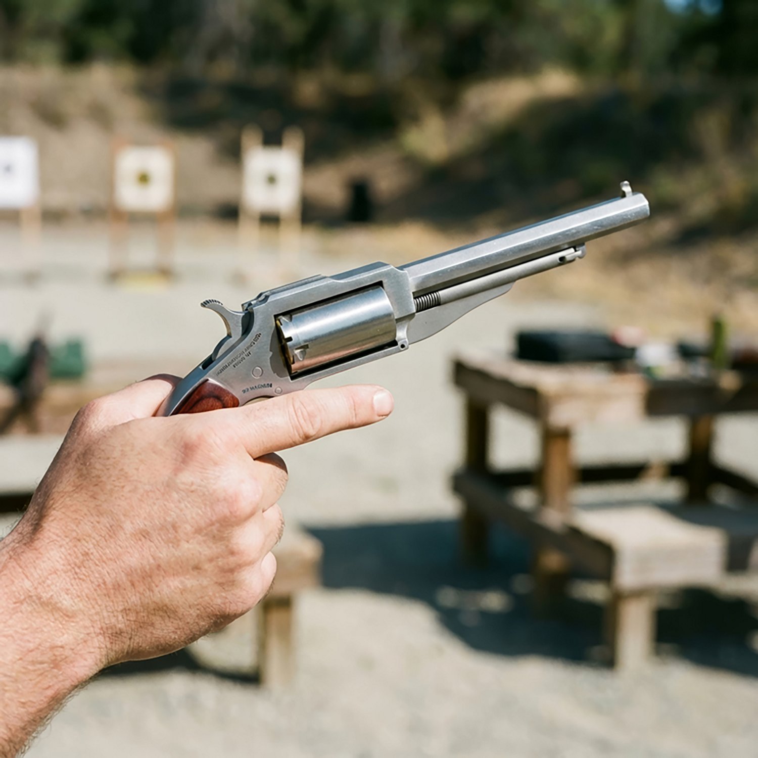 North American Arms 1860 The Earl 4 in .22 WMR Revolver - view number 2