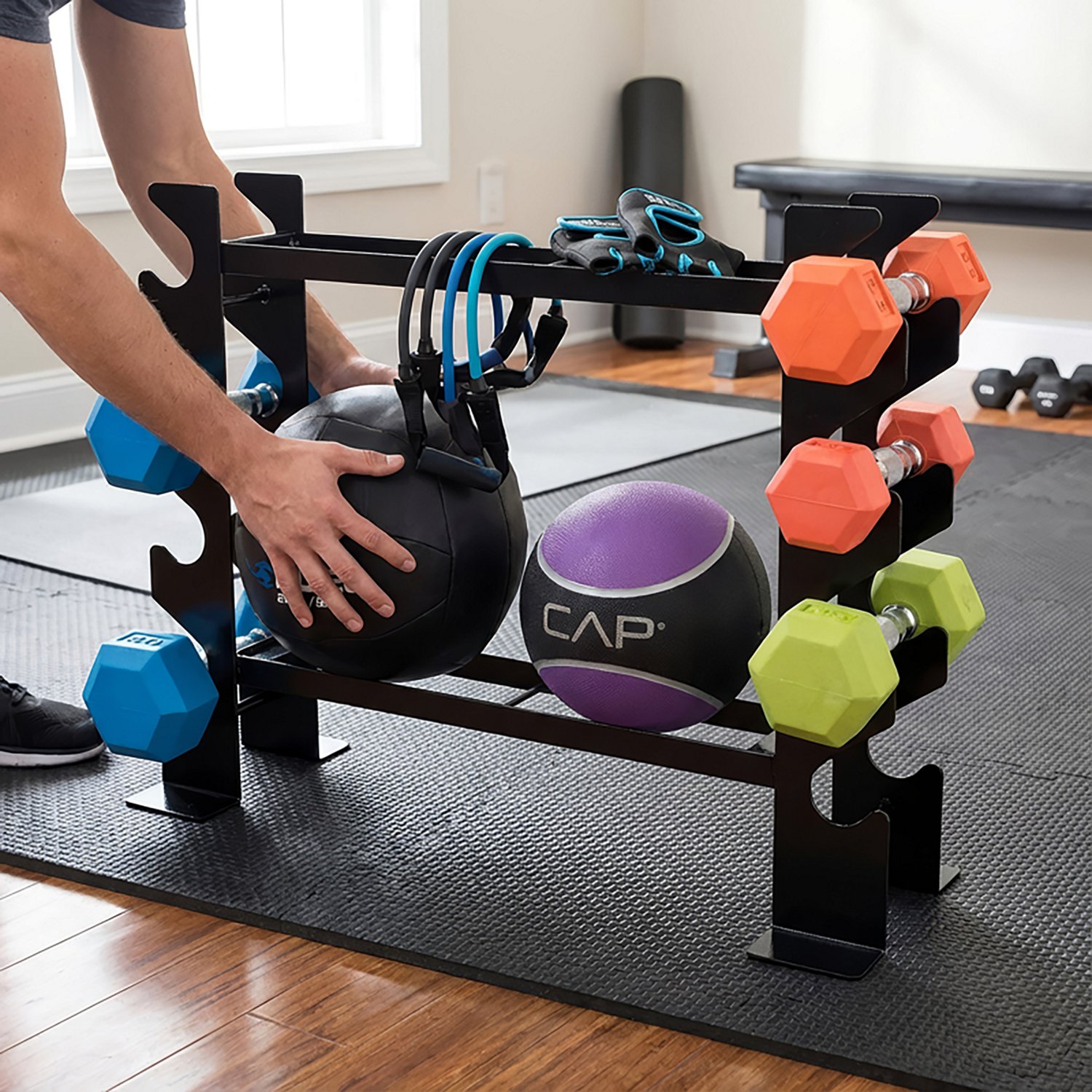 CAP 27 in Dumbbells and Accessories Storage Rack - view number 3