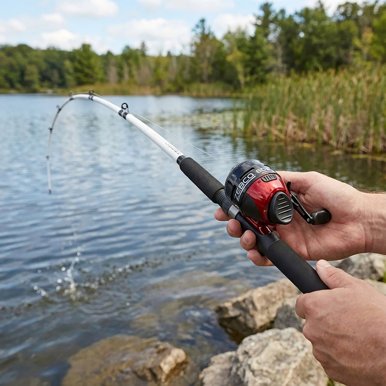 Zebco 606 Freshwater Spincast Rod and Reel Combo | Academy