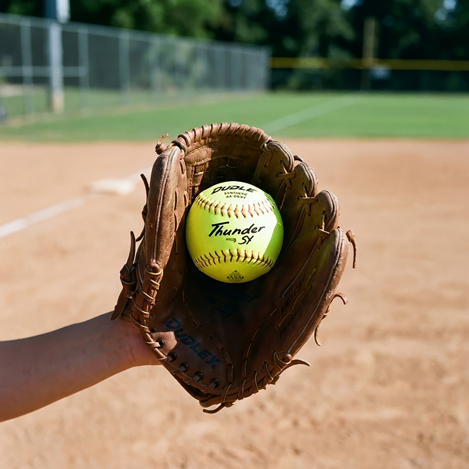 Dudley Thunder SY 12 in ASA Slow-Pitch Softballs 6-Pack - view number 3