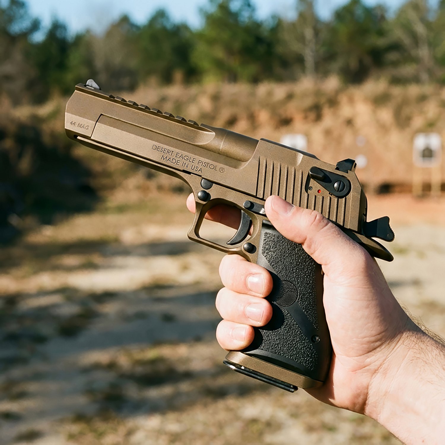 Magnum Research Desert Eagle Mark XIX Burnt Bronze 44 MAG Full-Size 8-Round Pistol                                               - view number 3