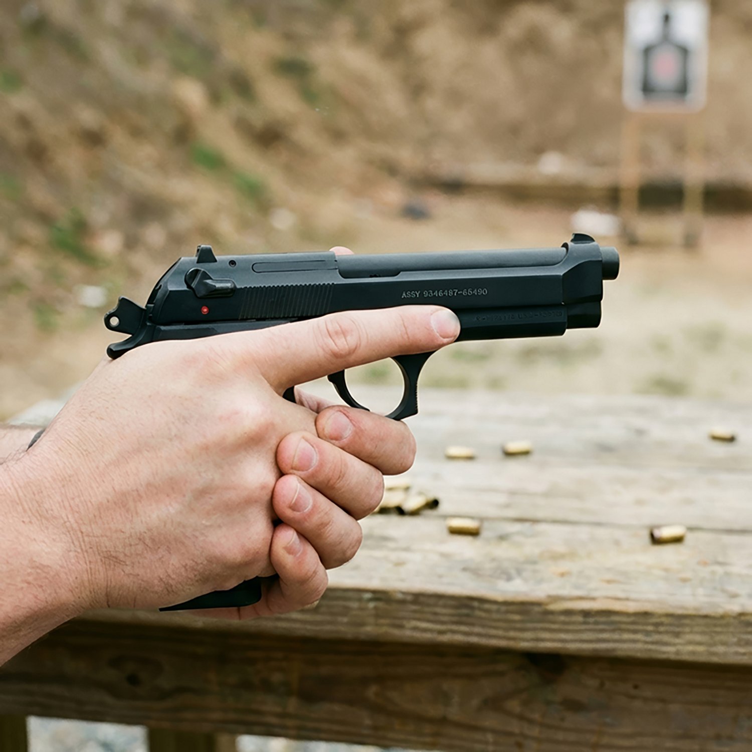 Beretta 92 M-9 9mm Semiautomatic Pistol - view number 2