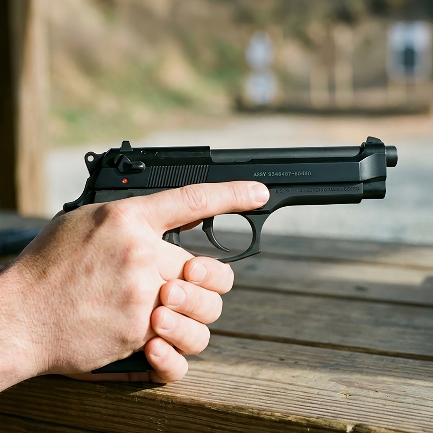 Beretta 92 M-9 9mm Semiautomatic Pistol - view number 3