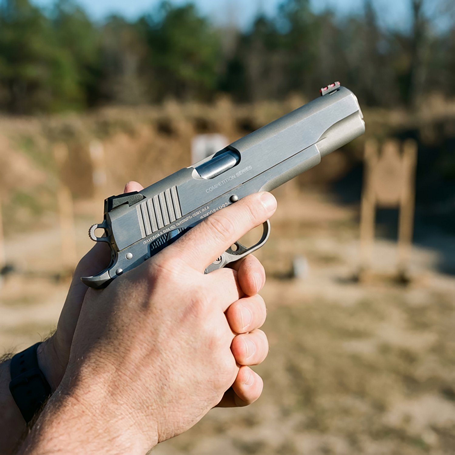 Colt Series 70 Competition .38 Super Semiautomatic Pistol - view number 2