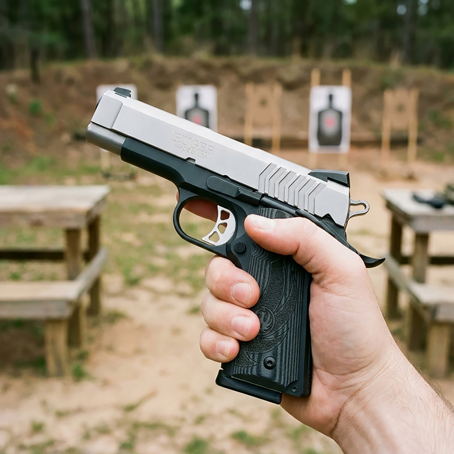 Ruger SR1911 Lightweight Officer 9mm Pistol - view number 3