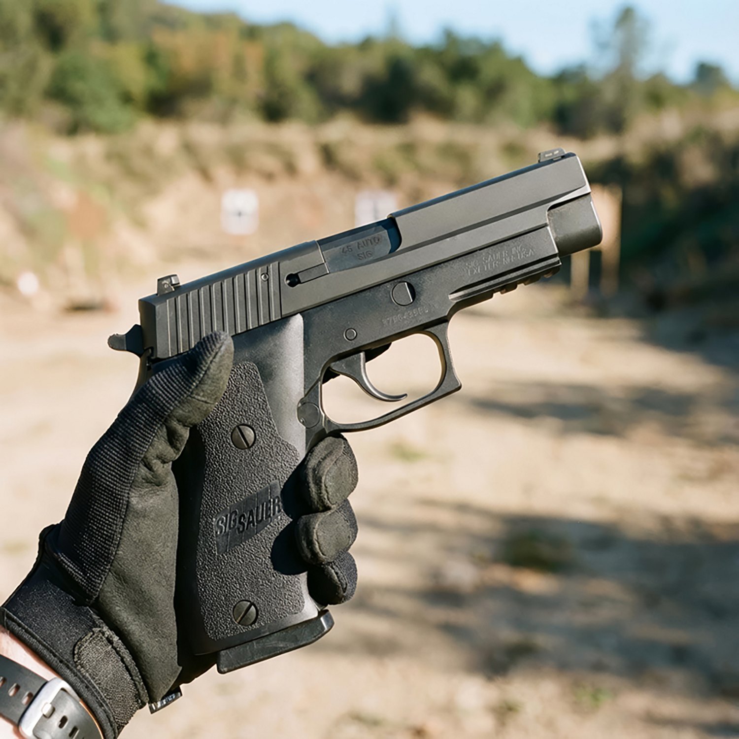 Sig Sauer P220 Nitron CA NS 45 ACP Full-Sized 8-Round Pistol - view number 4