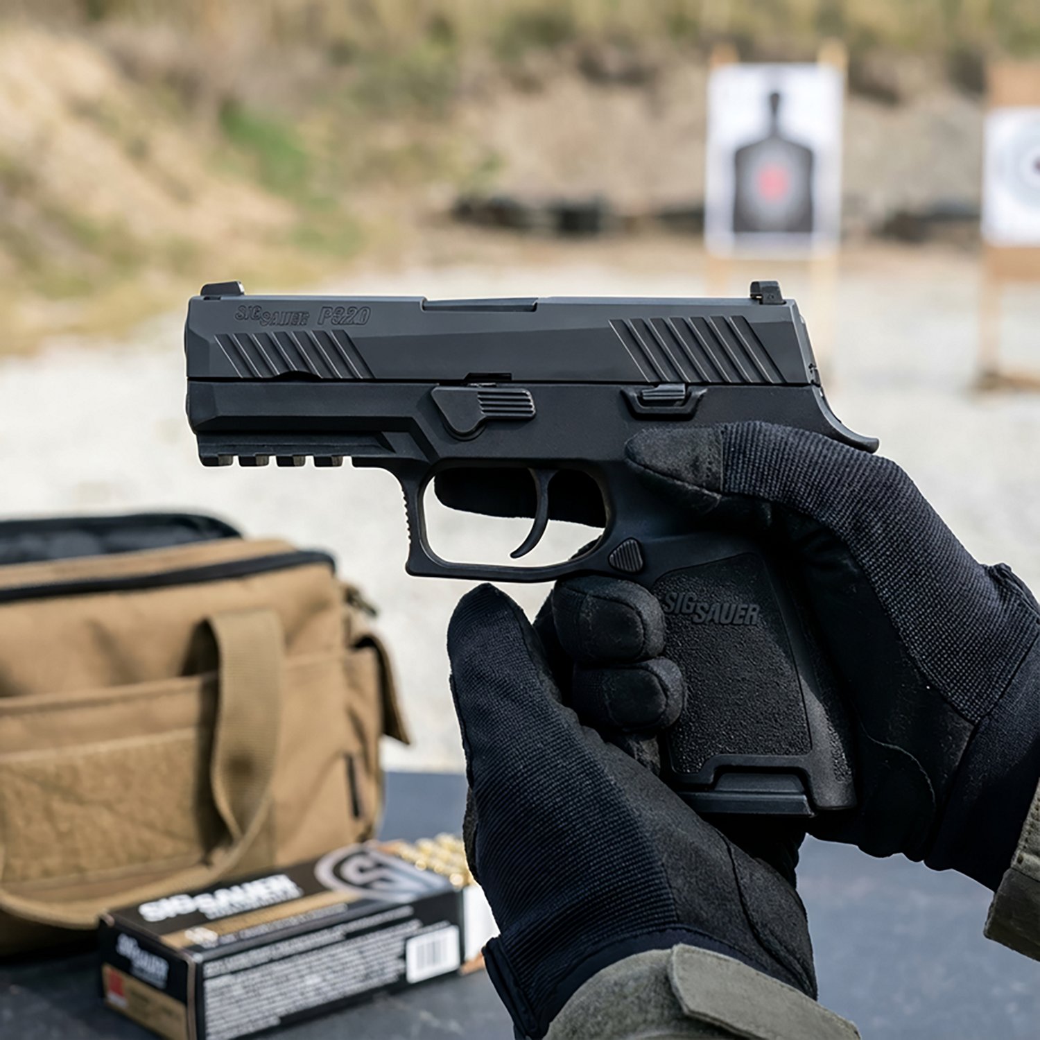 Sig Sauer P320 Nitron MA NS 9mm Compact 10-Round Pistol - view number 2