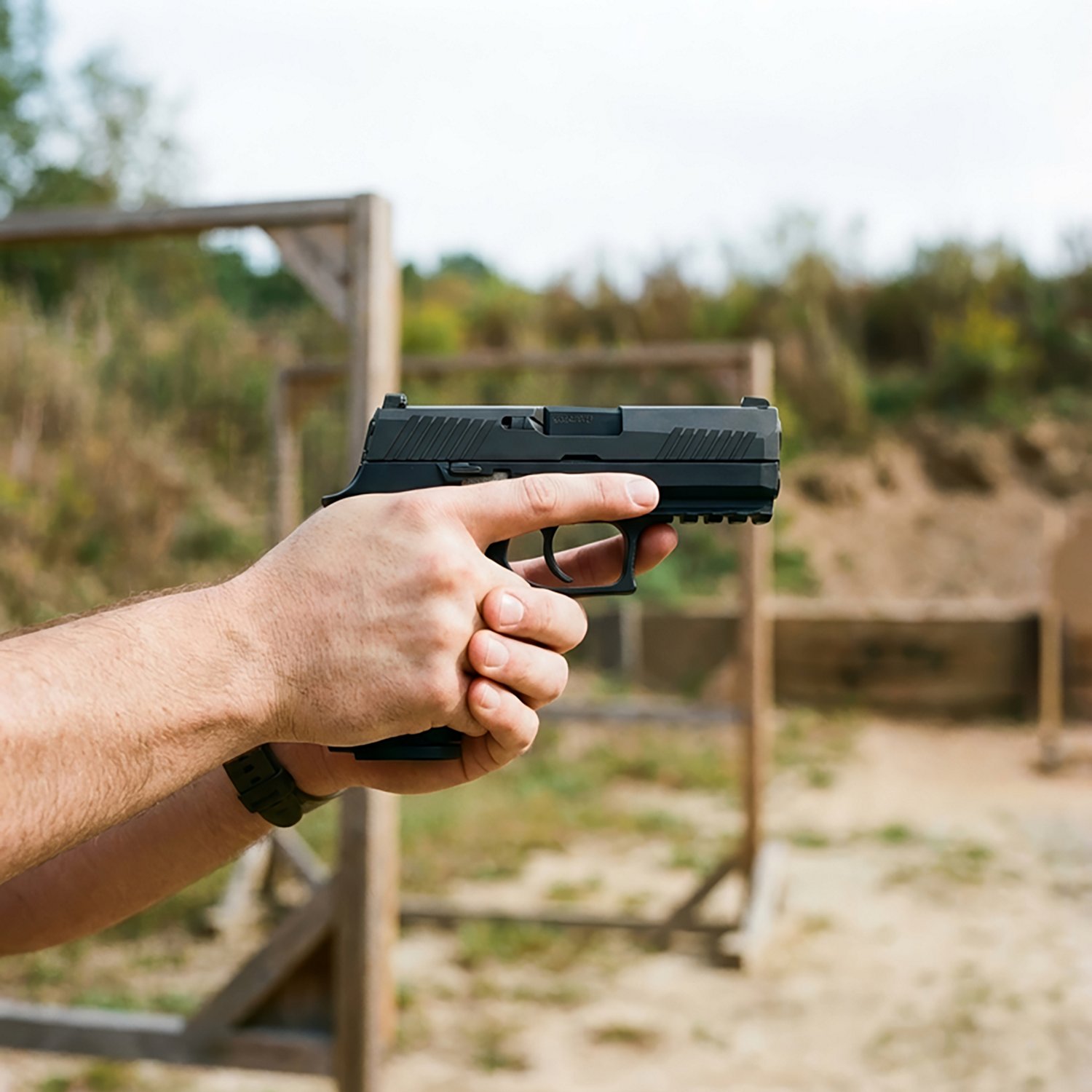 Sig Sauer P320 Nitron MA NS 9mm Compact 10-Round Pistol - view number 3