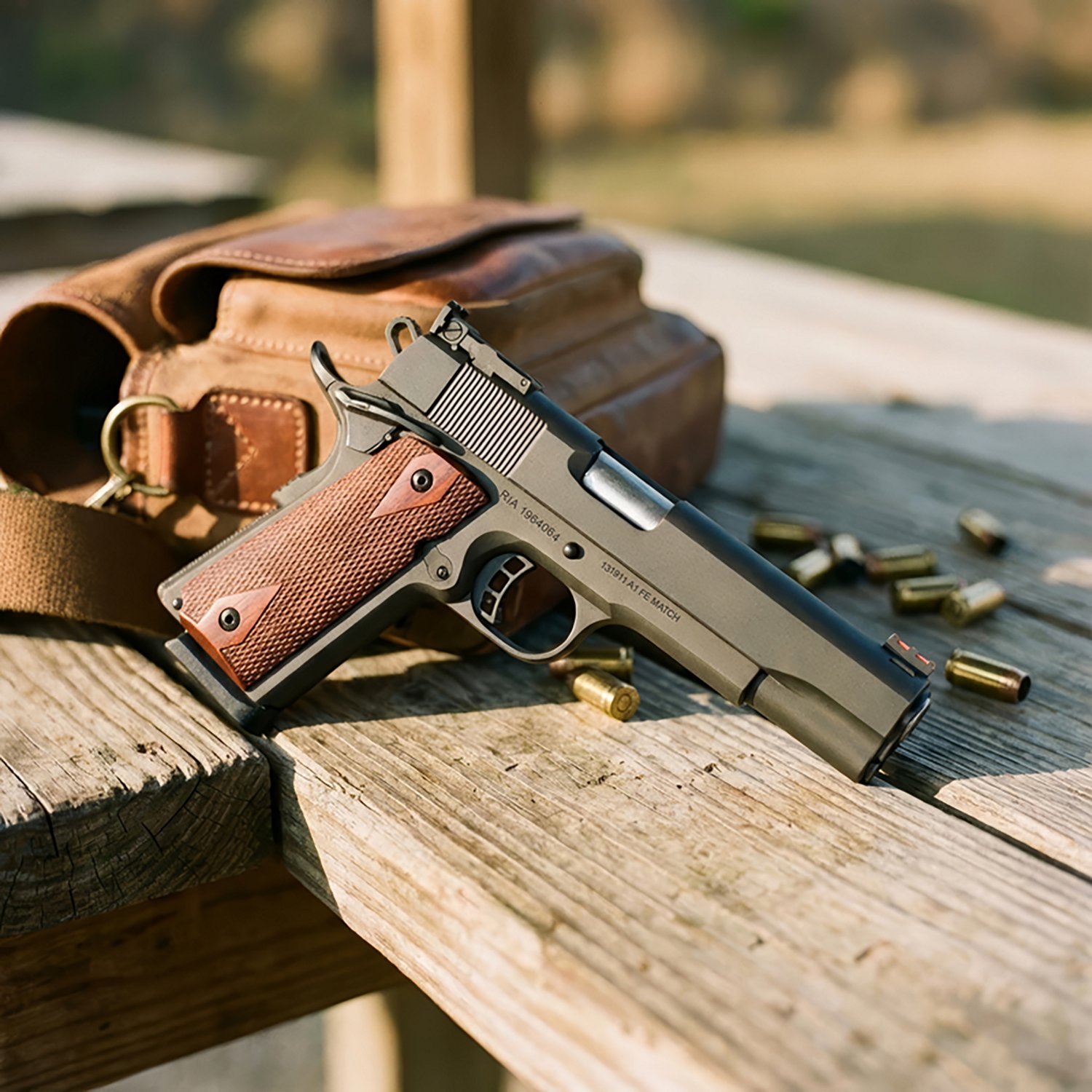 Rock Island Armory 1911 Pro Match Ultra Fiber Optic 45 ACP Full-Size 8-Round Pistol - view number 3