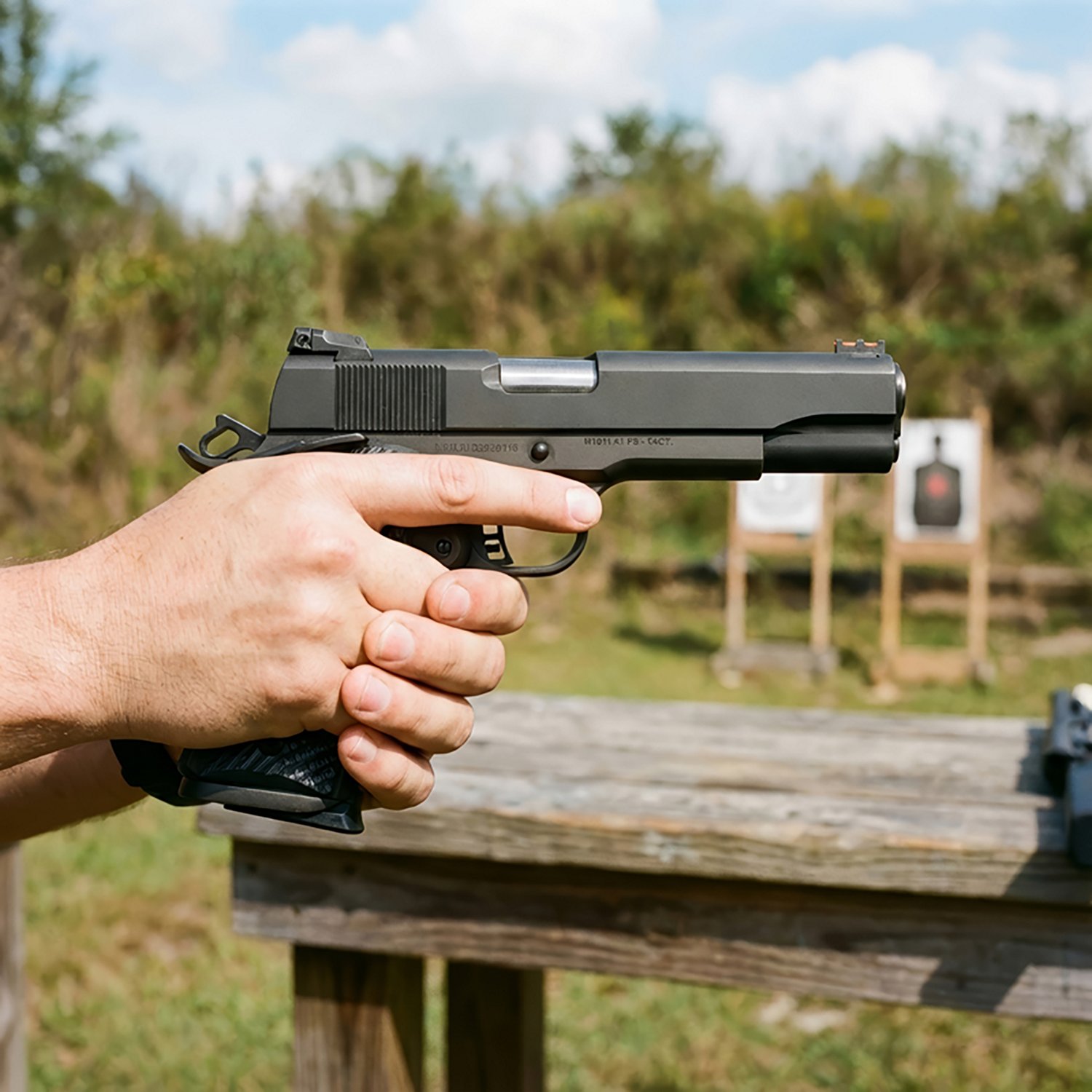 Rock Island Armory 1911 Rock Ultra FS Fiber Optic 45 ACP Full-Size 8-Round Pistol - view number 3