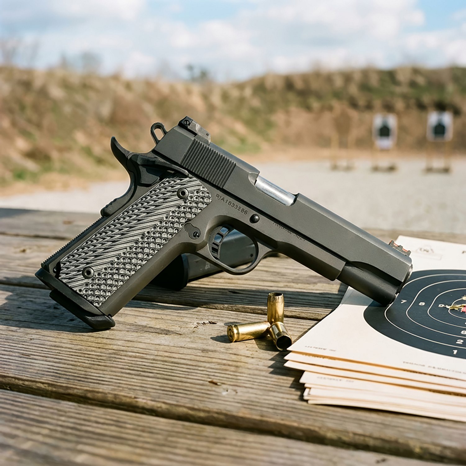 Rock Island Armory 1911 Rock Ultra FS Fiber Optic 10MM AUTO Full-Size 8-Round Pistol - view number 3