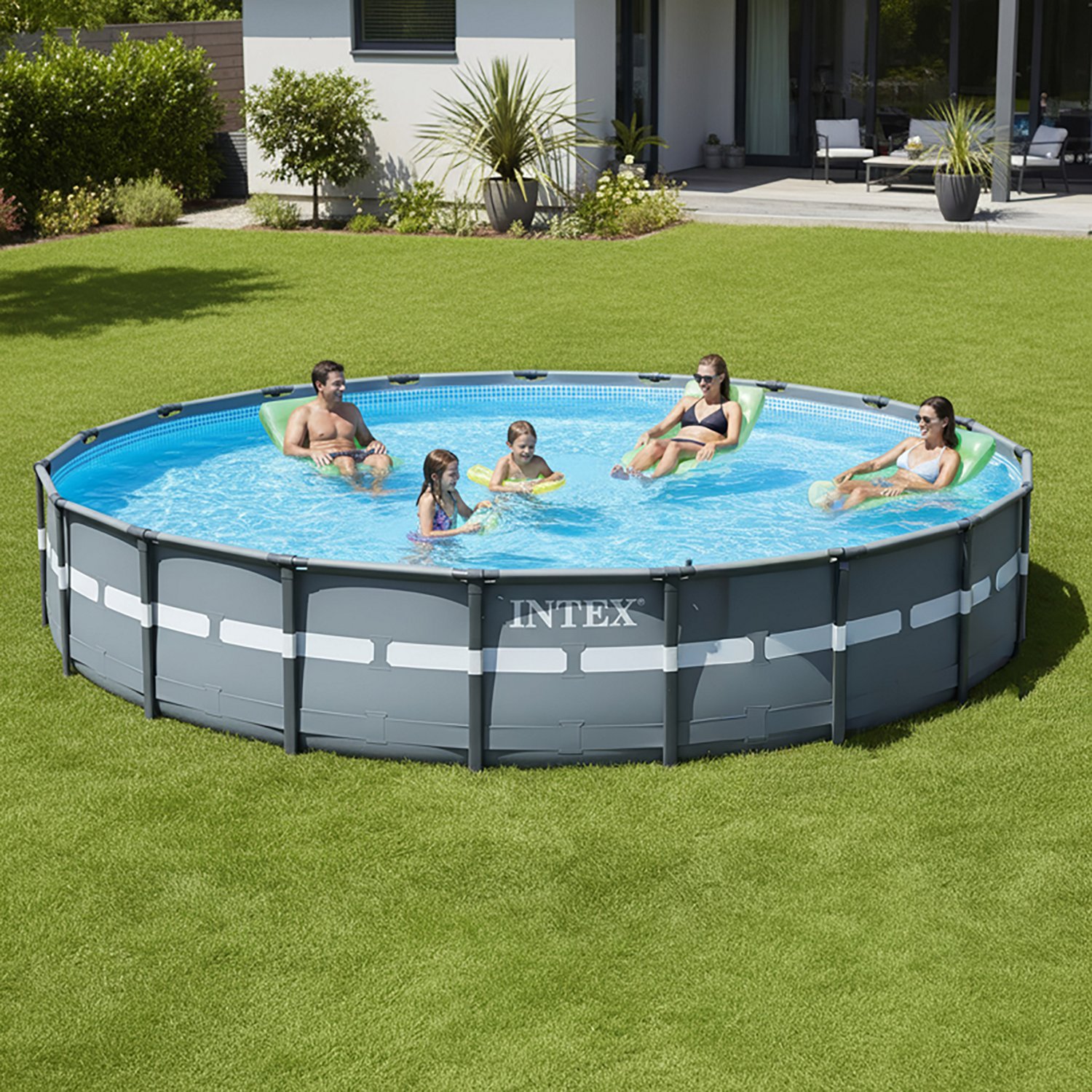 INTEX Ultra XTR 24ft x 52in Round Frame Pool Set                                                                                 - view number 4
