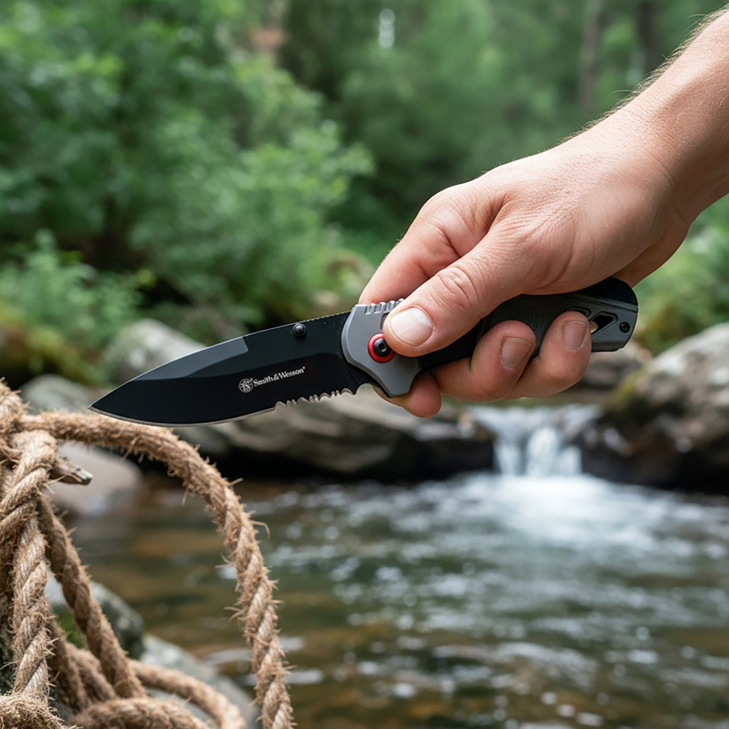 Smith & Wesson Assisted Opening Clip Fold Knife                                                                                  - view number 3