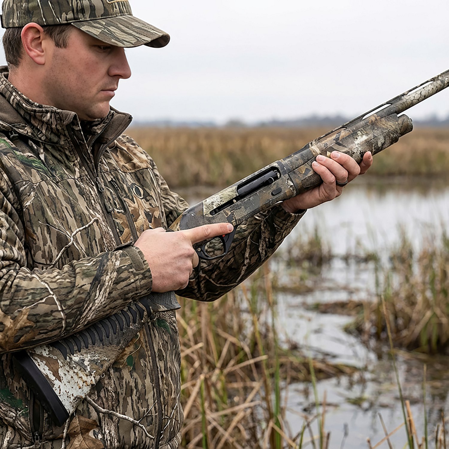 Benelli Super Black Eagle 3 12 Gauge 28 in Semiautomatic Waterfowl Shotgun - view number 3