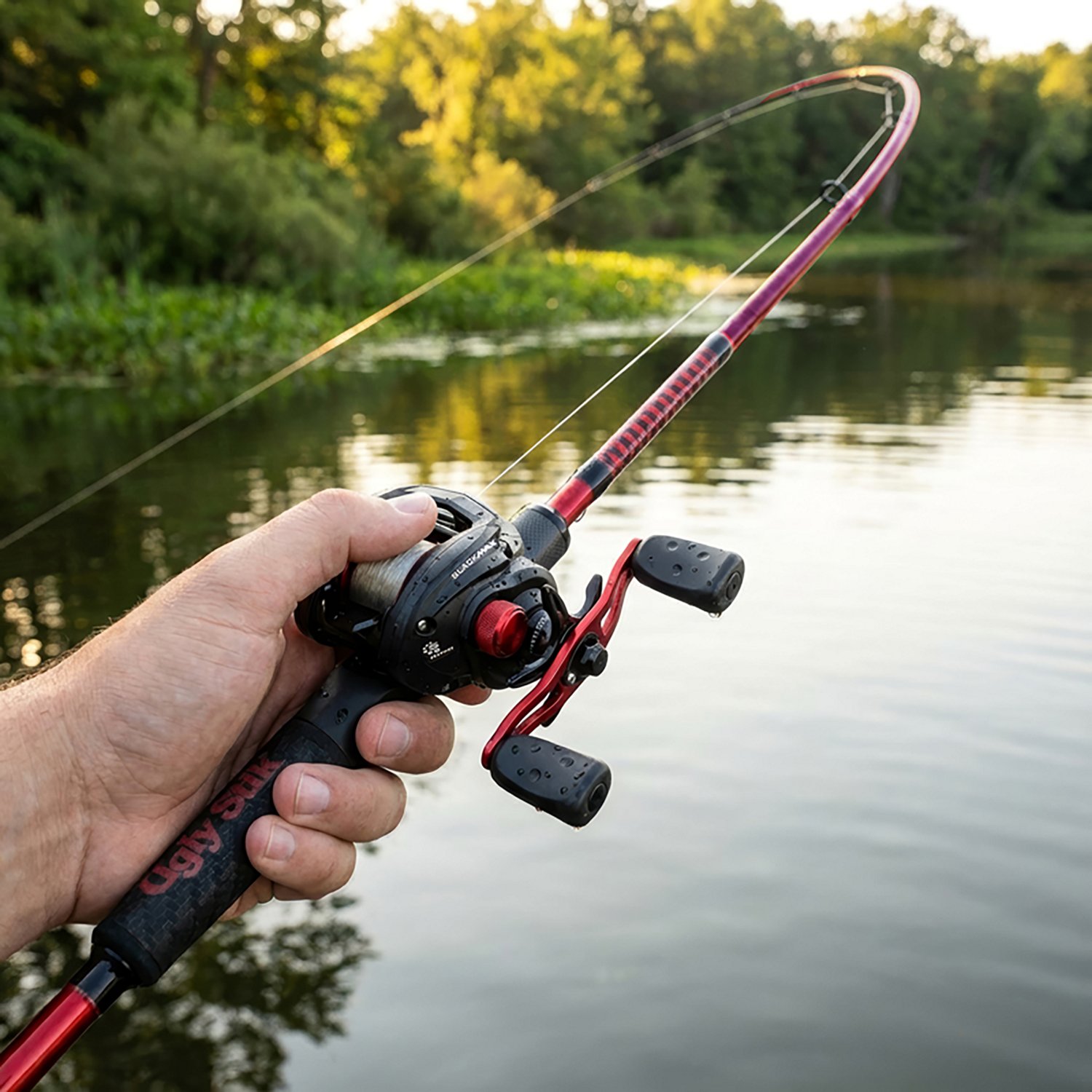 Ugly Stik Carbon 7 ft MH Freshwater Baitcast Rod and Reel Combo                                                                  - view number 6