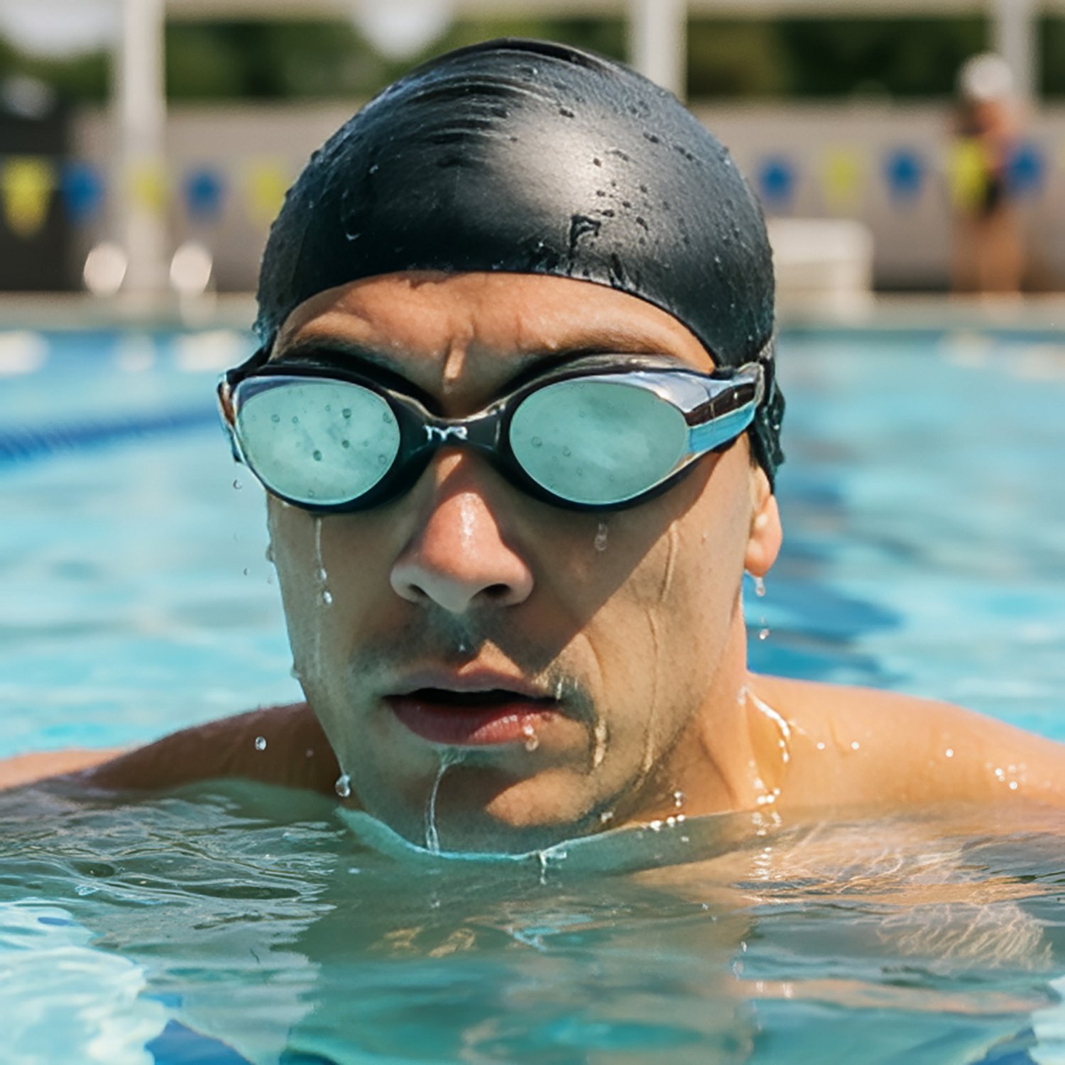 TYR Adults' Vesi Mirrored Swim Goggles - view number 2