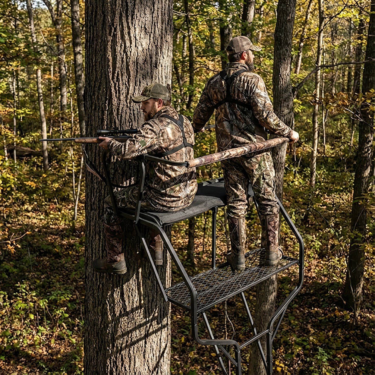 Big Game Treestands Guardian XLT 2 Man Ladder Stand                                                                              - view number 2