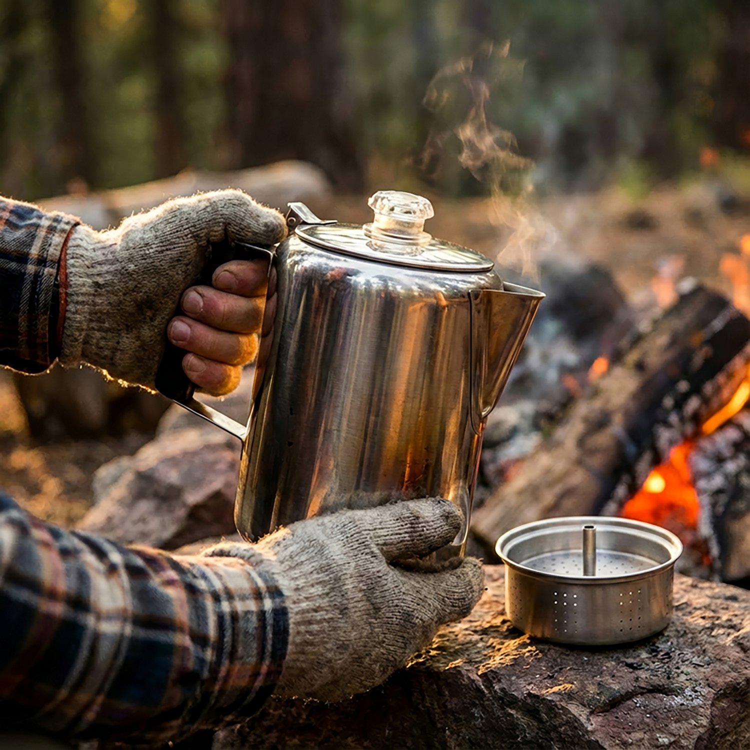 GSI Outdoors Glacier Stainless 9 Cup Percolator - view number 2