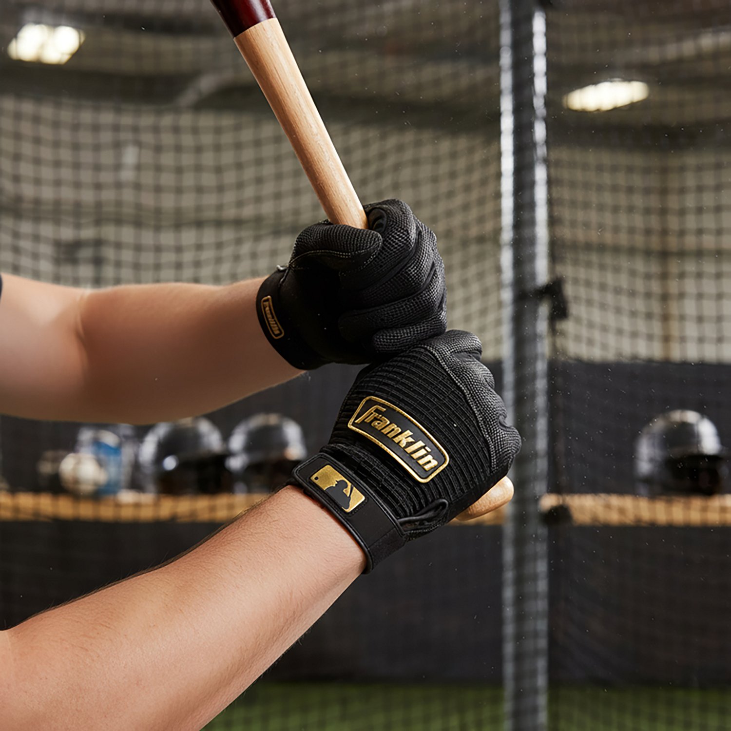 Franklin Adults' Pro Classic Batting Gloves                                                                                      - view number 8