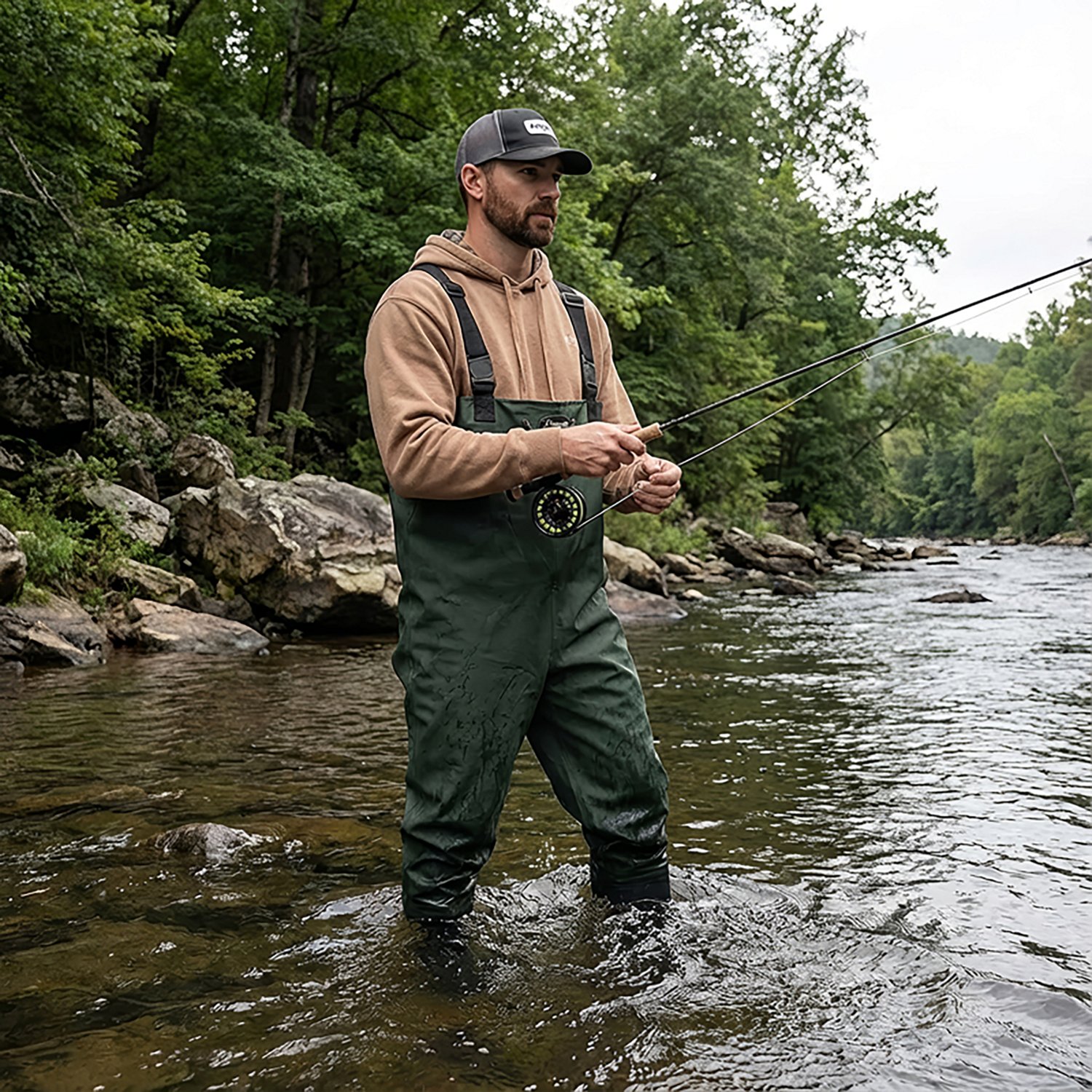 frogg toggs Men's Cascades Cleated Bootfoot Chest Waders - view number 7