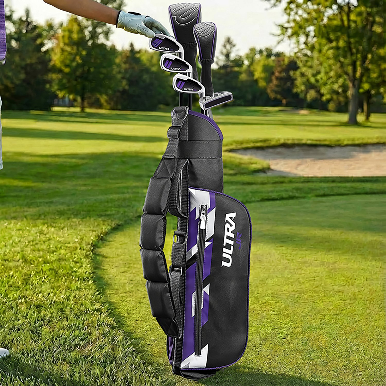 Wilson Juniors’ Ultra BLK 2021 Large Golf Club and Bag Set - view number 8