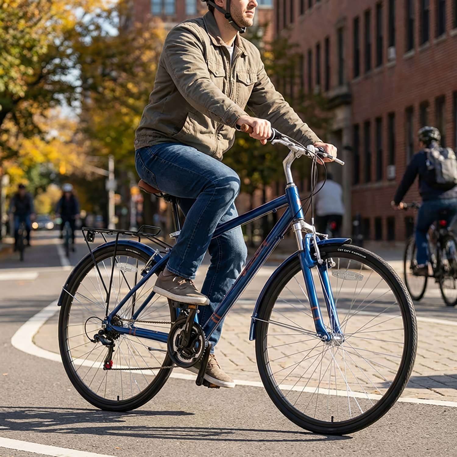 Ozone 500 Men’s 700c Cityscape Hybrid Bike                                                                                     - view number 3