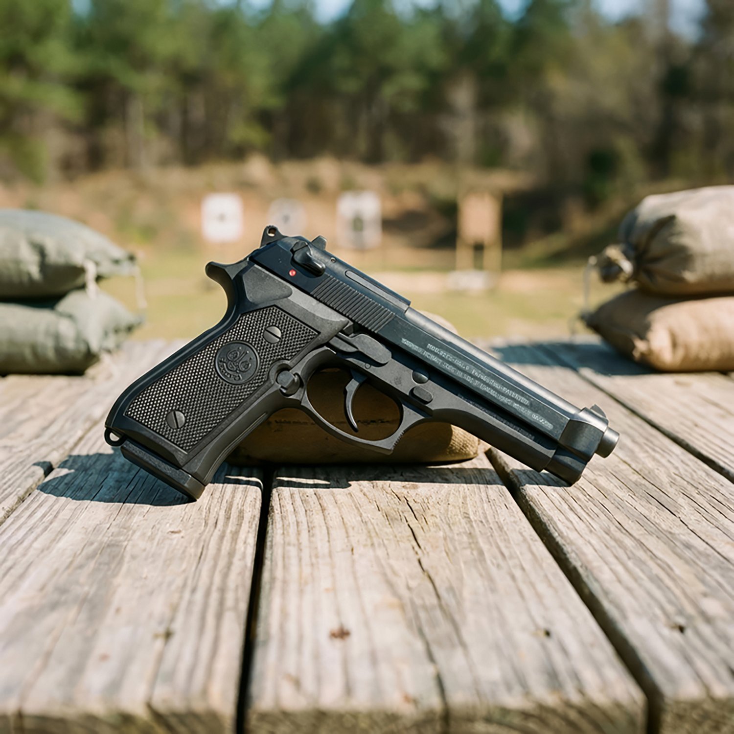 Beretta 92FS 9mm Pistol 3-DOT/(2) 10rd Mag CA                                                                                    - view number 7