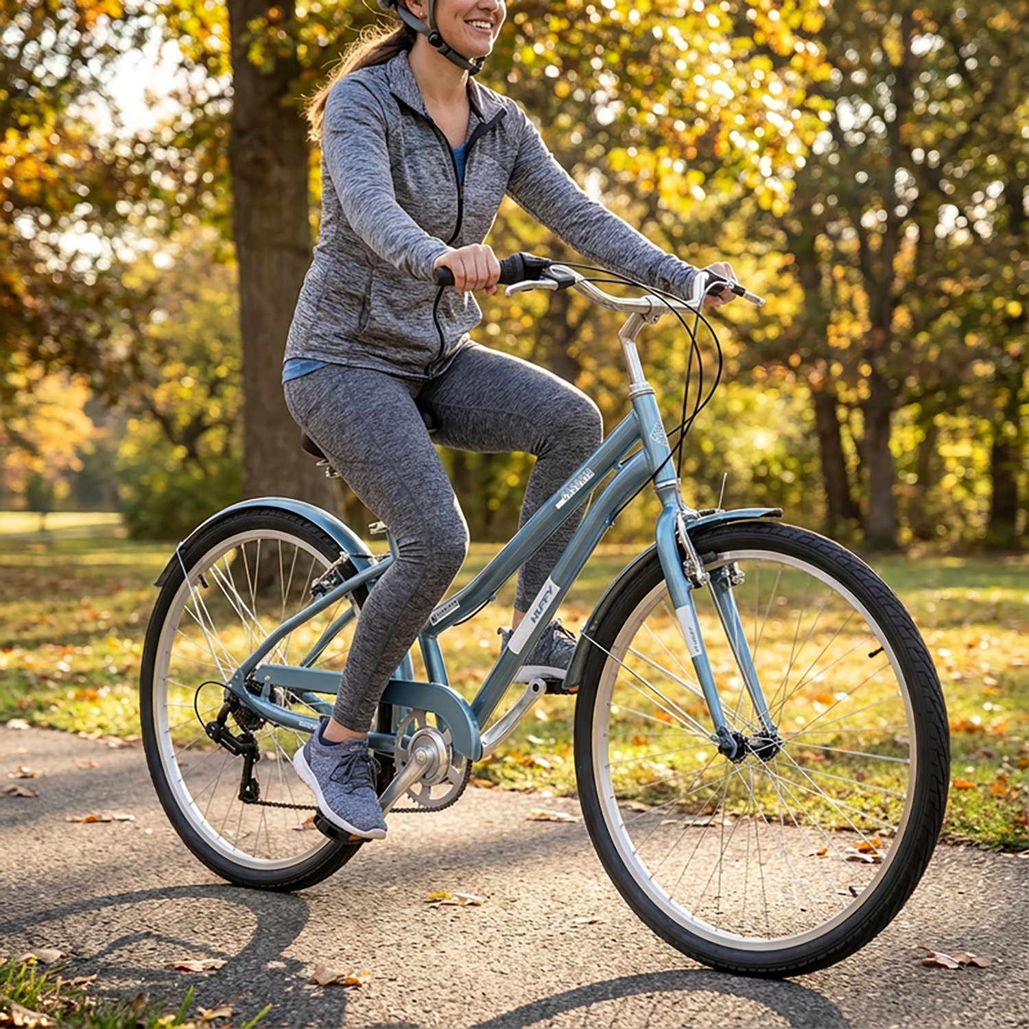 Huffy Women's Casoria 27.5 in Comfort Hybrid Bike - view number 7