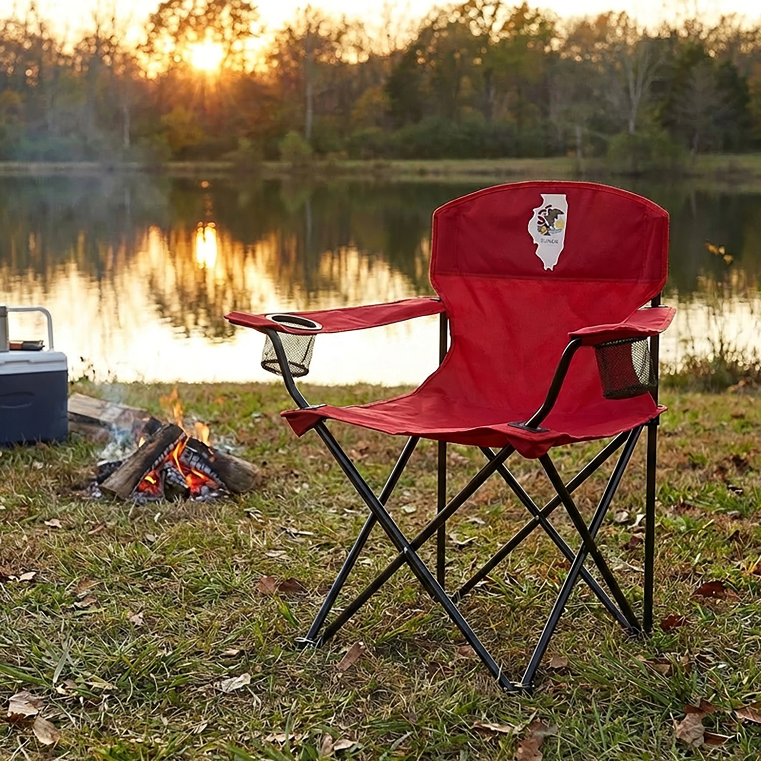 Academy Sports + Outdoors Illinois Folding Chair - view number 2