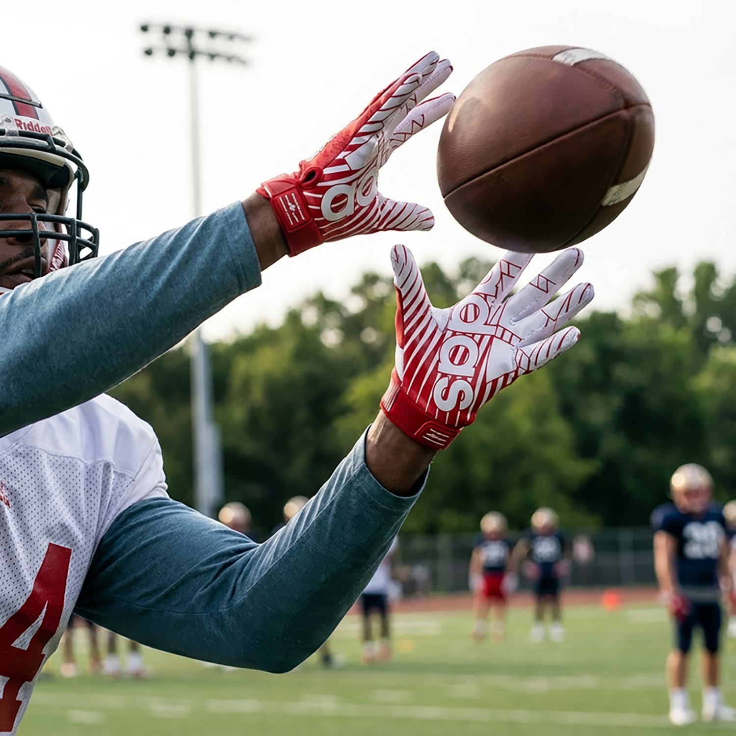 adidas Adults' Filthy Quick 4.0 Receiver Football Gloves - view number 3
