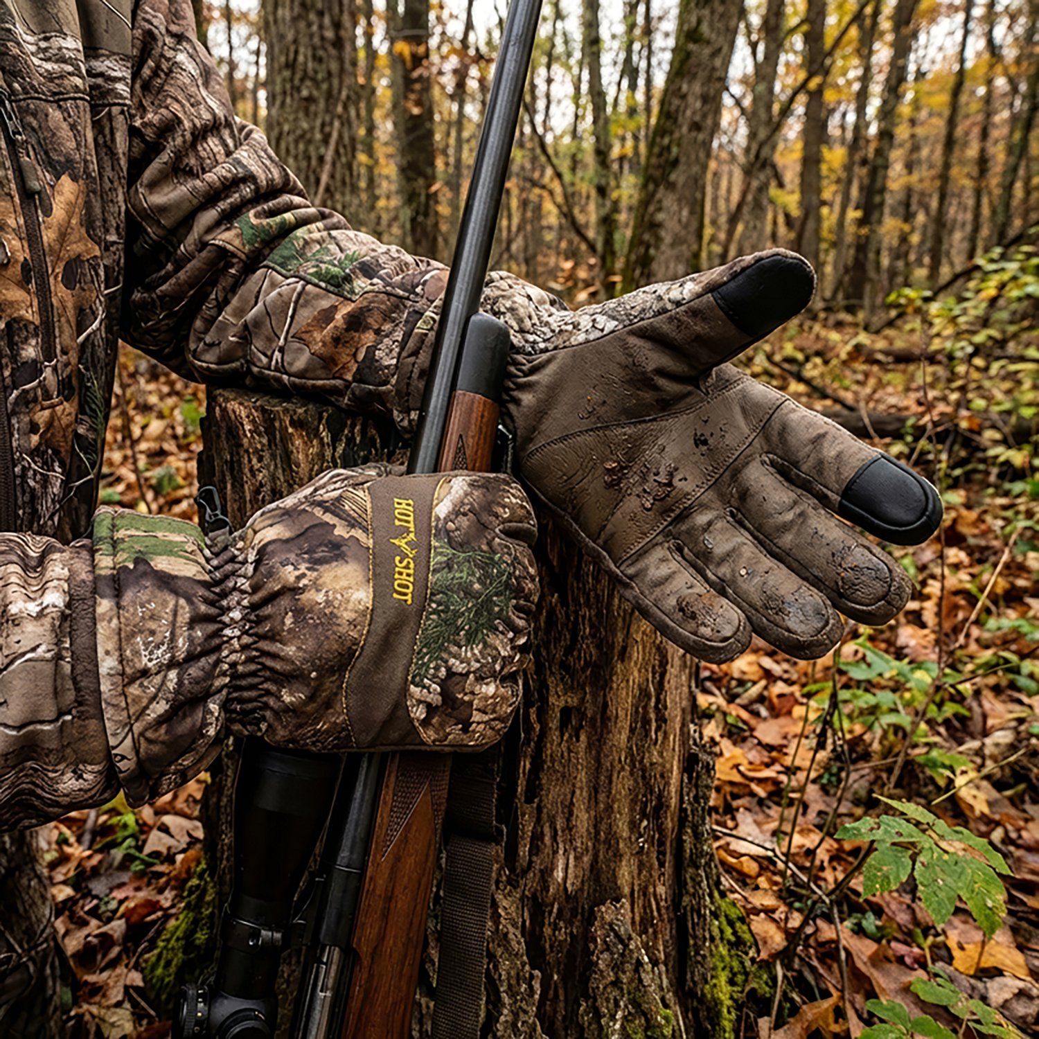 Hot Shot Men's Defender Camo Gloves - view number 5