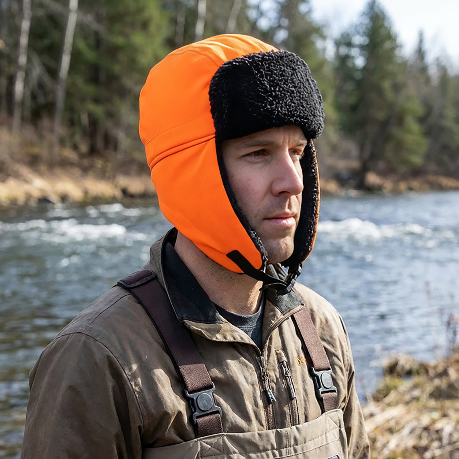 Hot Shot Men's Blaze Brushed Tricot Trapper Hat - view number 3