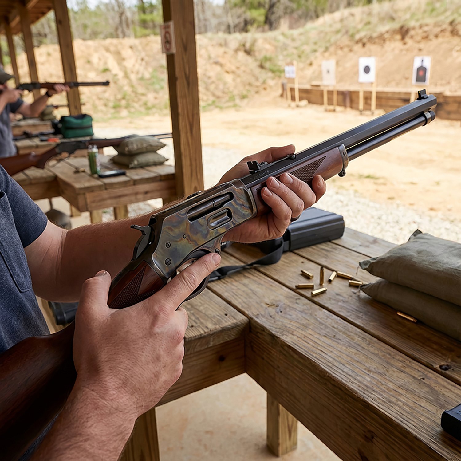 Henry Big Boy Case Hardened Side Gate .30-30 Caliber Lever-Action Rifle - view number 3