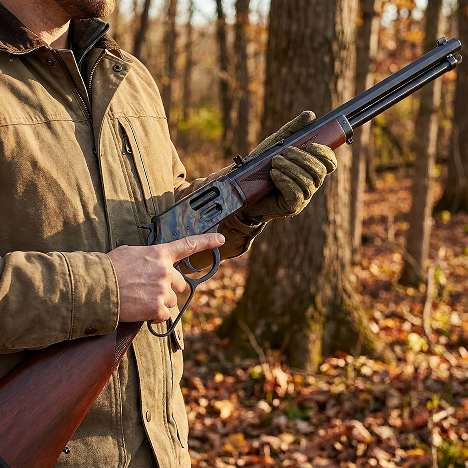 Henry Big Boy Case Hardened Side Gate 357 Magnum Lever-Action Rifle - view number 2