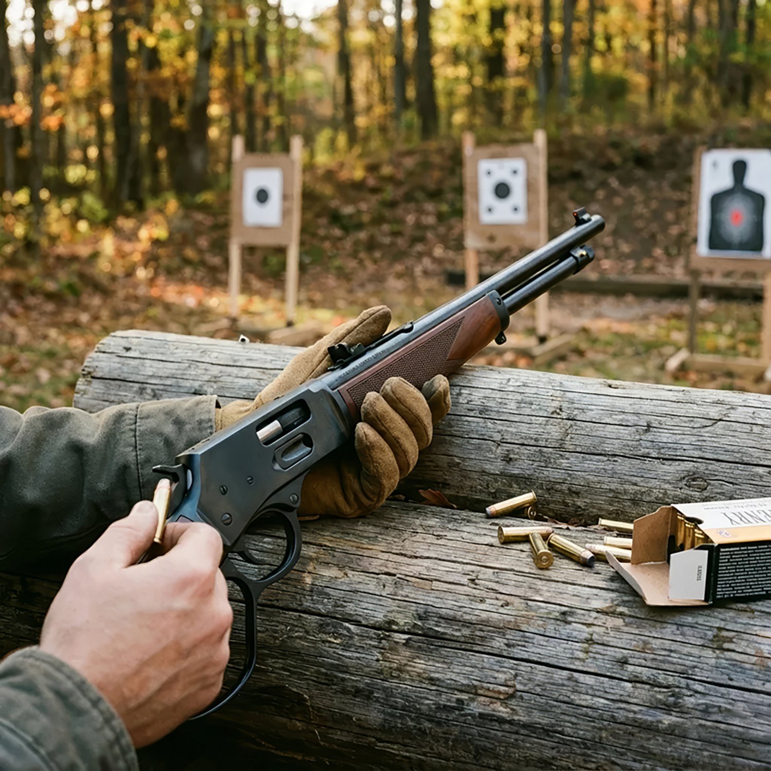 Henry Big Boy Side Gate Steel Carbine .357 Magnum Lever-Action Rifle - view number 3