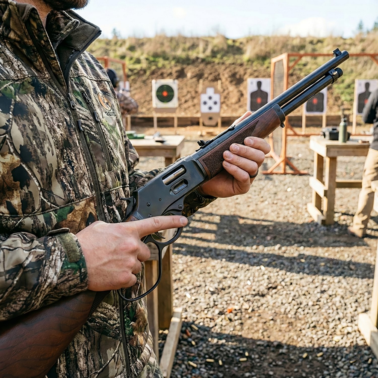 Henry Big Boy Side Gate Steel Carbine .44 Magnum Lever-Action Rifle - view number 2
