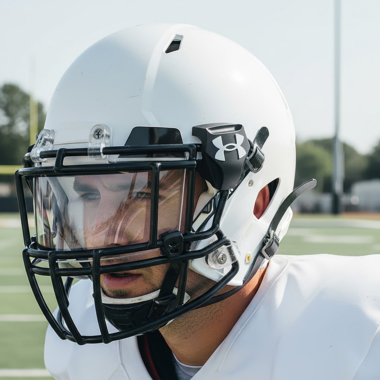 Under Armour Adults’ Protective Football Visor Attachment Clip Set - view number 2