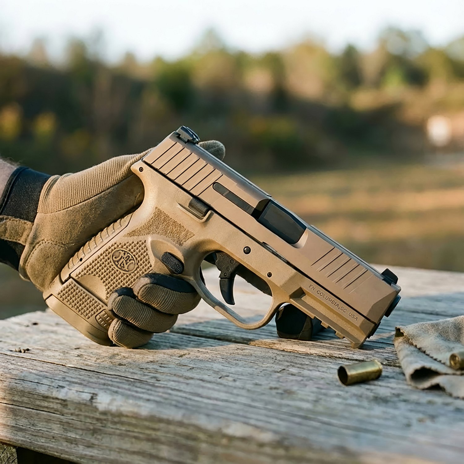 FN 509 Compact FDE 9 mm Pistol - view number 2