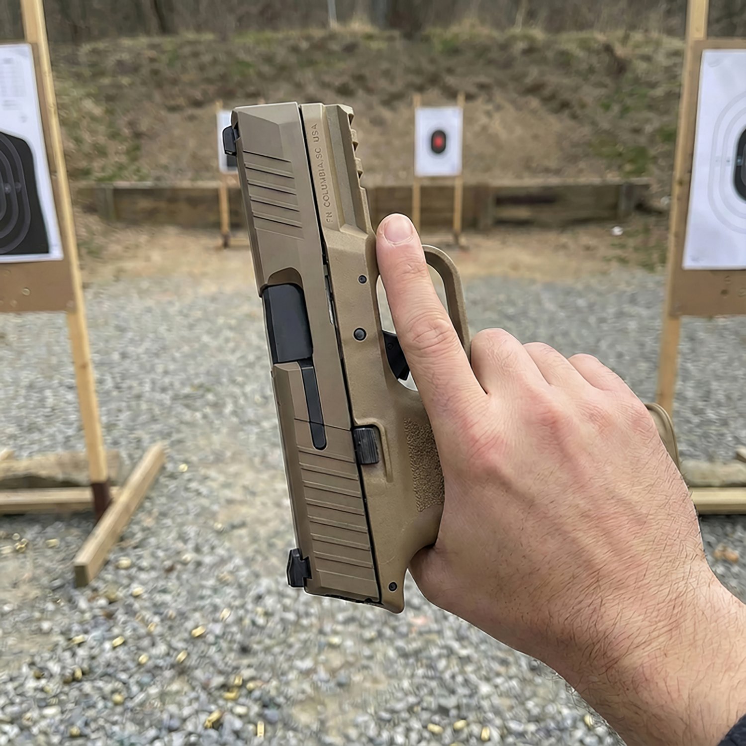 FN 509 Compact FDE 9 mm Pistol - view number 3