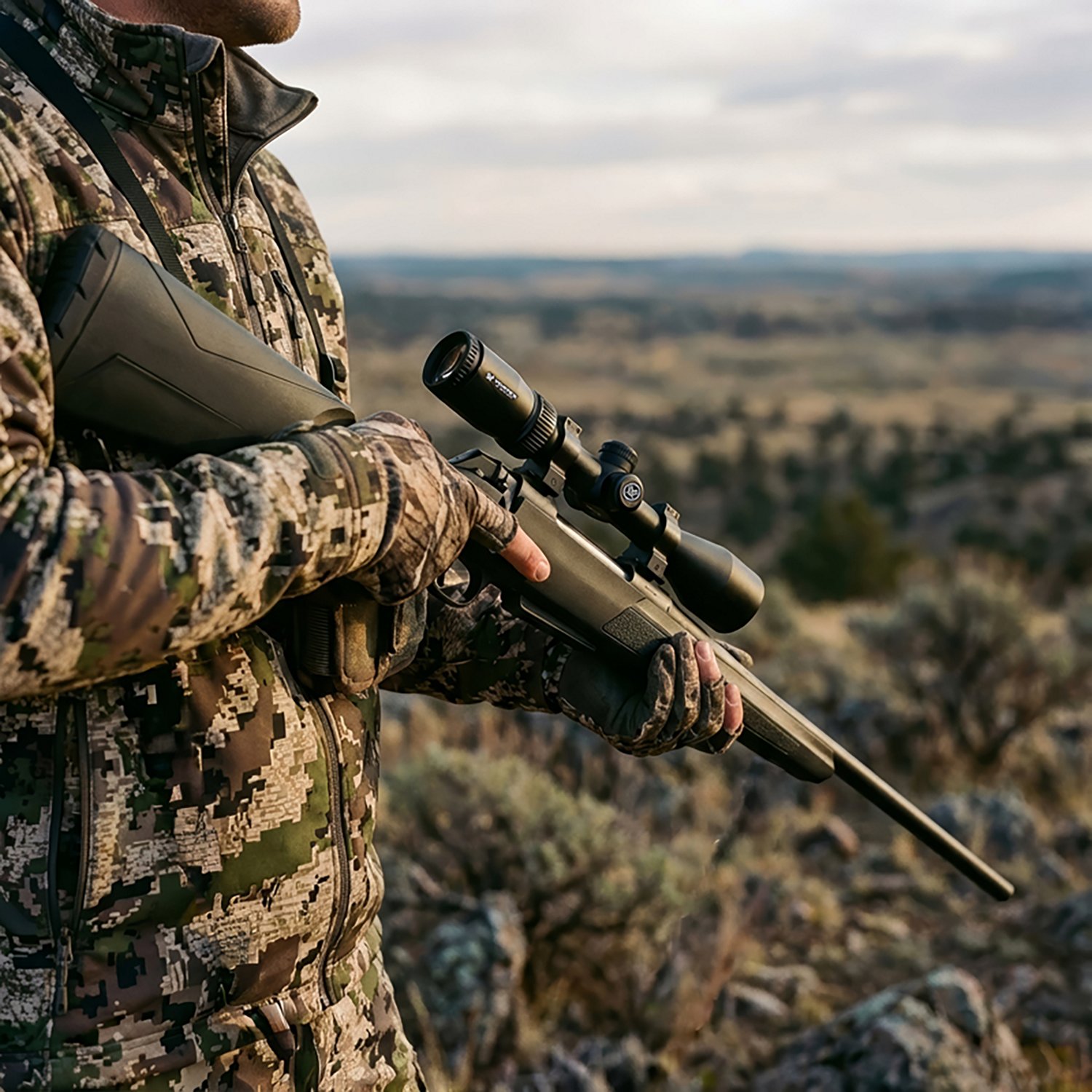 Winchester XPR 6.8 Western Bolt Action Rifle with Scope                                                                          - view number 3