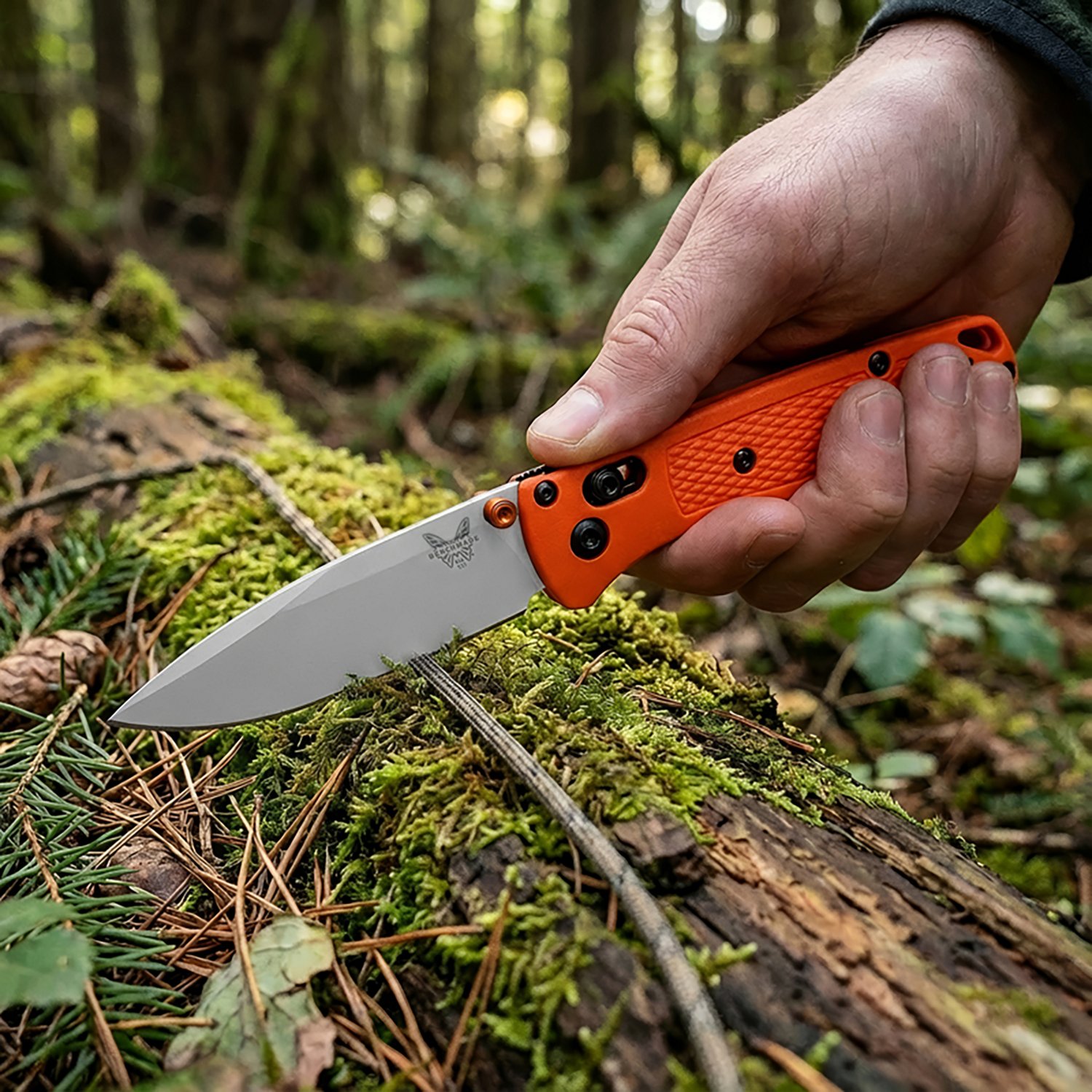 Benchmade Mini Bugout Drop Point Knife