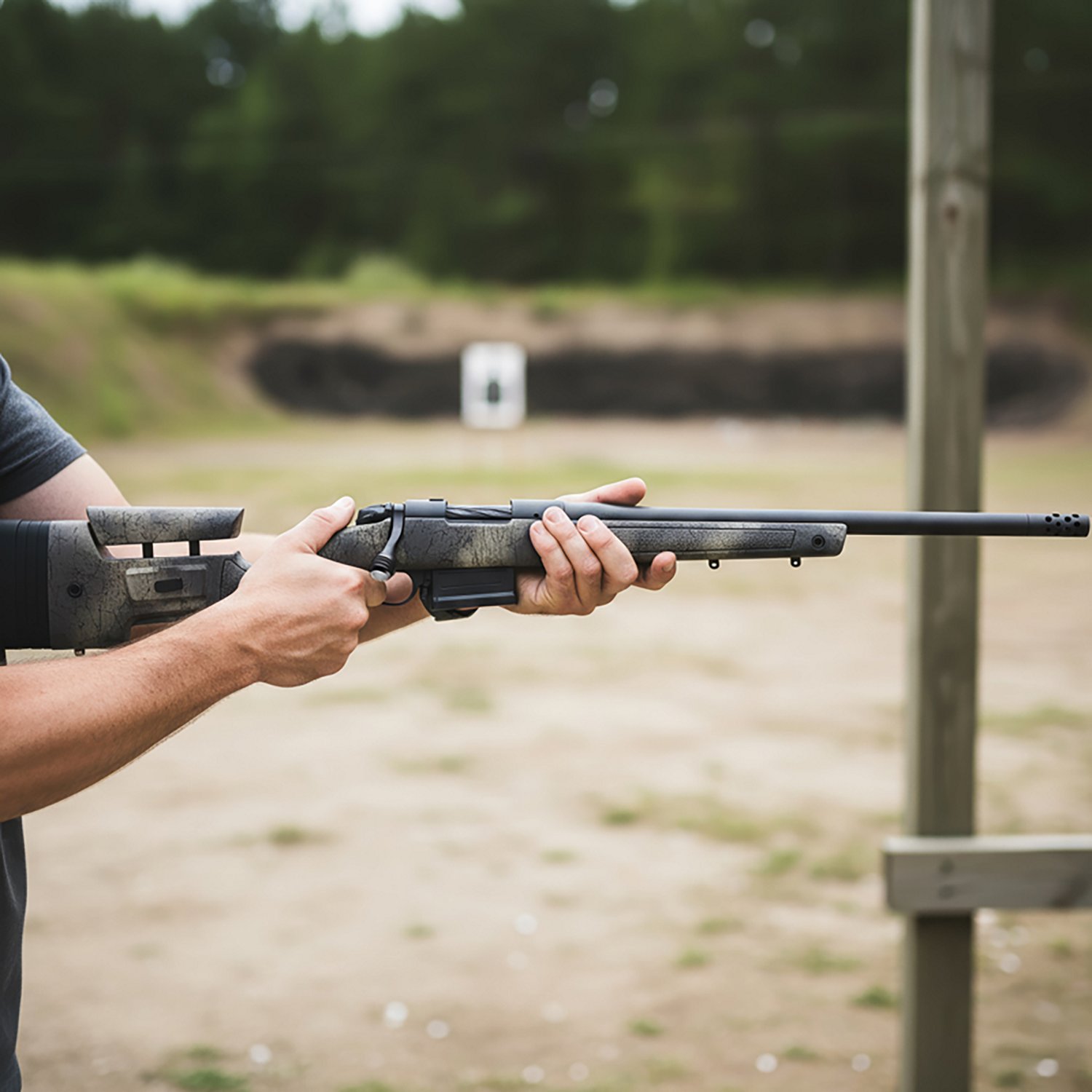 Bergara B14S382 B-14 HMR Wilderness 6.5 Creedmoor Rifle                                                                          - view number 2